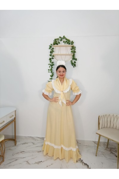 Bata Vichi Piquillo | Bata de romería elegante