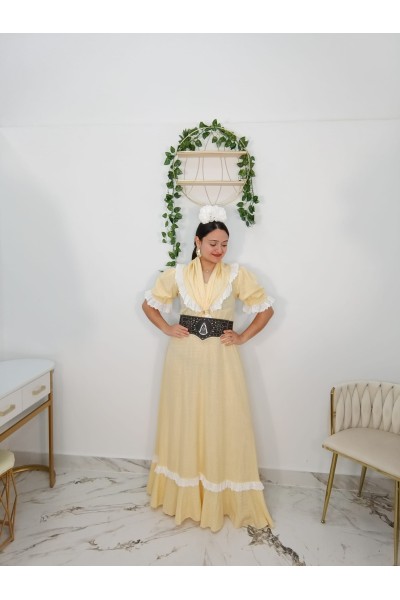 Bata Vichi Piquillo | Bata de romería elegante