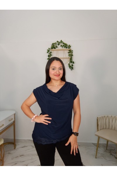 Camiseta Licra Encaje Aitana | Elegante, cómoda y versátil