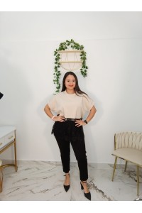 Camiseta Sefora | Camiseta elegante con encaje