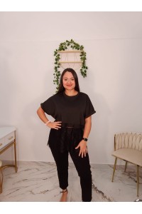 Camiseta Sefora | Camiseta elegante con encaje