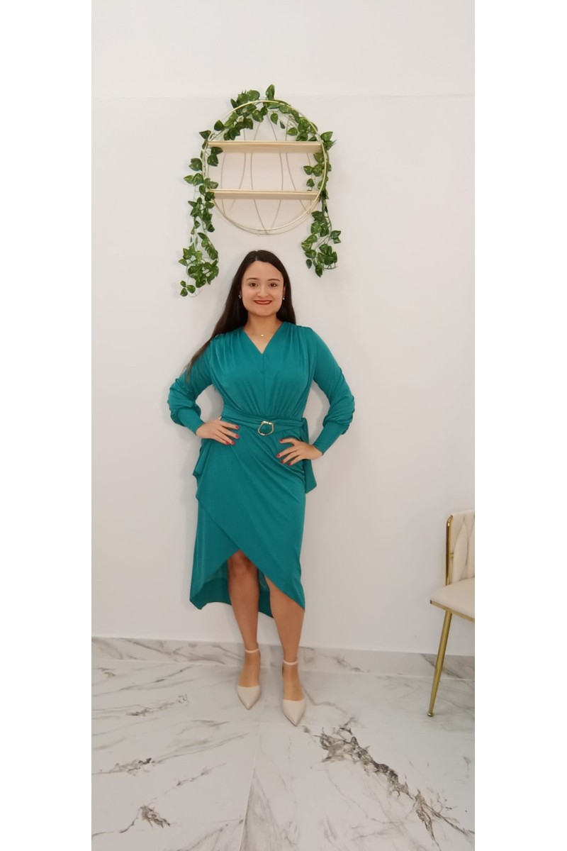 Vestido Punto Frío Indara | Elegante, cómodo y favorecedor