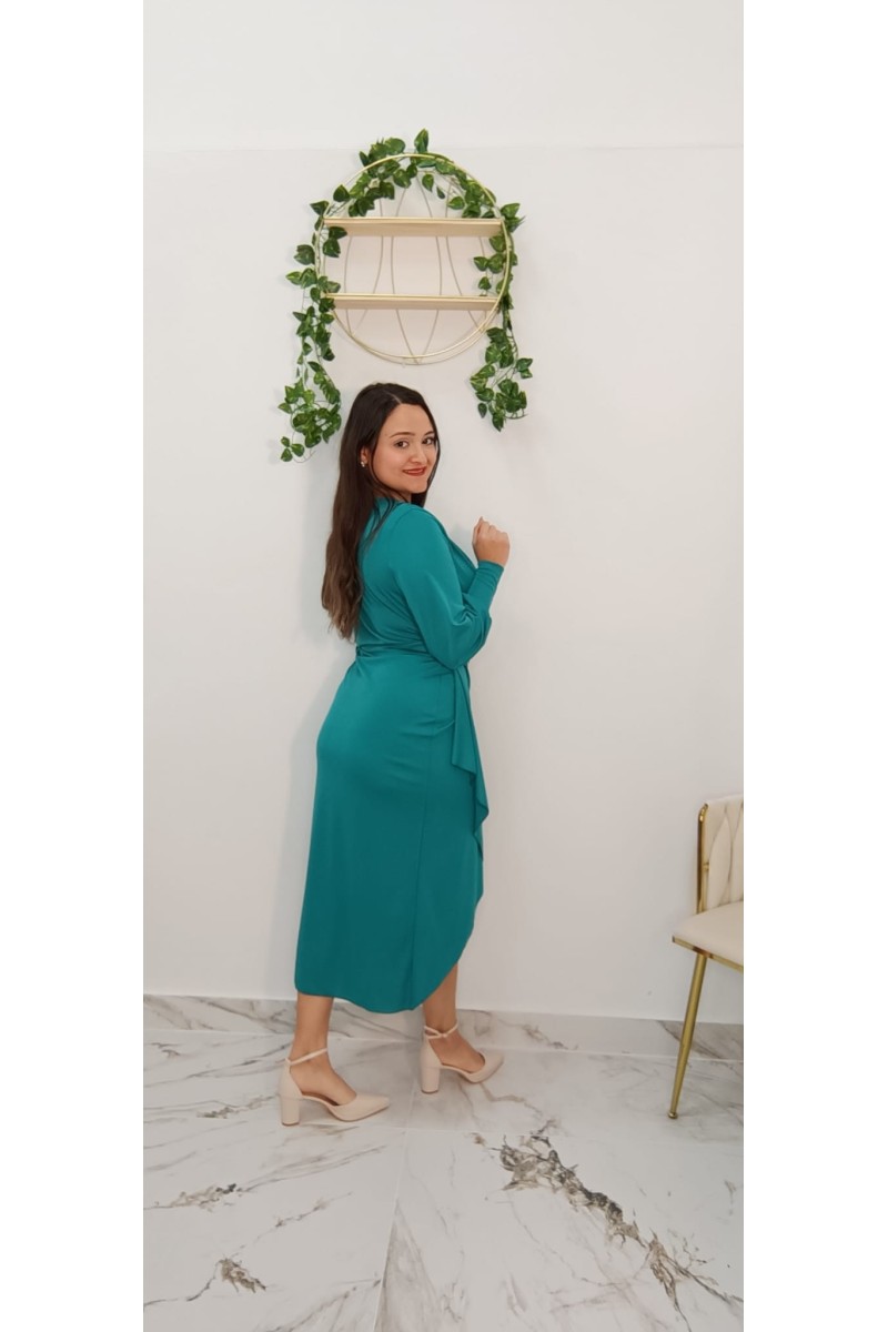 Vestido Punto Frío Indara | Elegante, cómodo y favorecedor