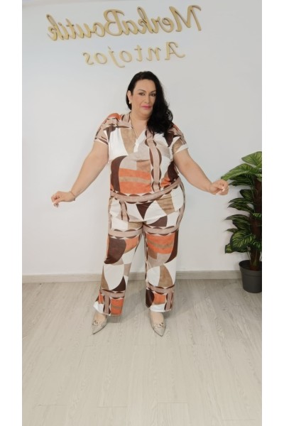 Conjunto Alicrado Pata Ancha | Elegante, cómodo y favorecedor