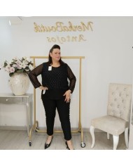 Leggins Ferrero Brillo Negro | MerkaBoutik