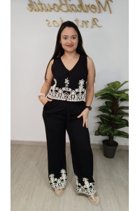 Conjunto chaleco y pantalón Atalaya para mujer | Merkaboutik