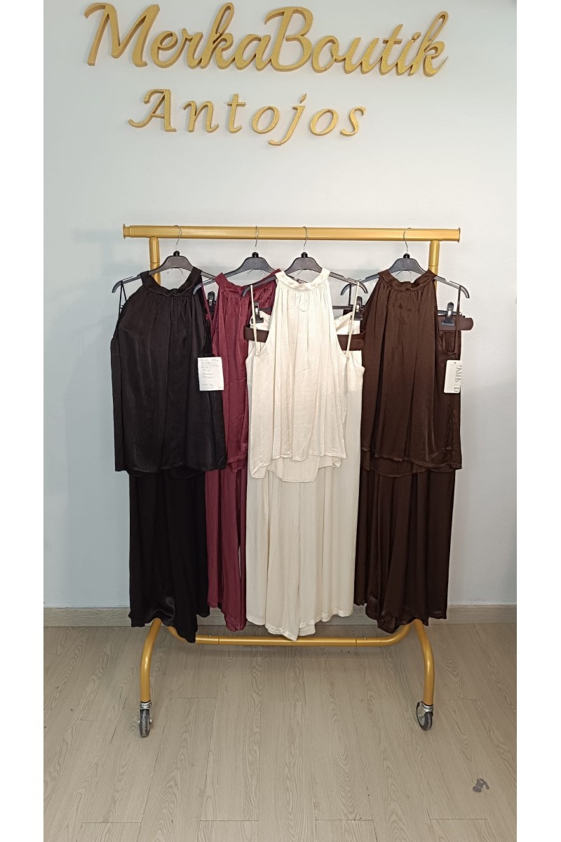 Conjunto satén Oviedo para mujer | Merkaboutik