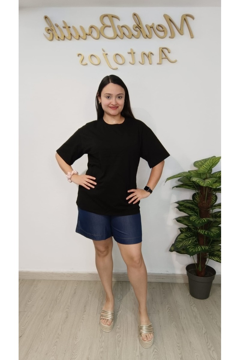 Camiseta básica de algodón para mujer Aymara | Merkaboutik