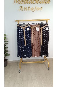 Pantalón Lunar Pata Ancha Almería | Cómodo y elegante