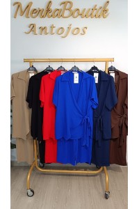 Conjunto Crespón Lazada Cristina | Talla 48 a 54