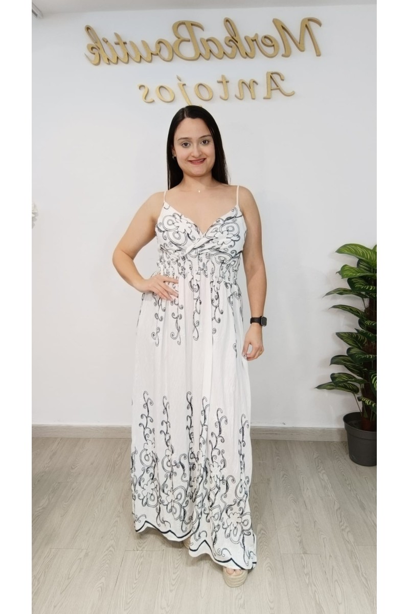 Vestido Rafaela | Vestido largo fluido y elegante