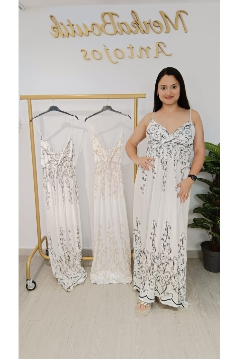 Vestido Rafaela | Vestido largo fluido y elegante