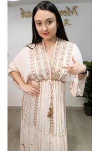 Vestido Cloe | Vestido largo bordado boho elegante