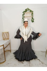 Vestido Realeza Lunar Pequeño | Vestido flamenco de lunares
