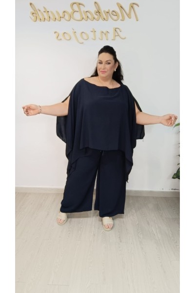 Conjunto Cres Dayana | Conjunto fluido bordado estilo boho