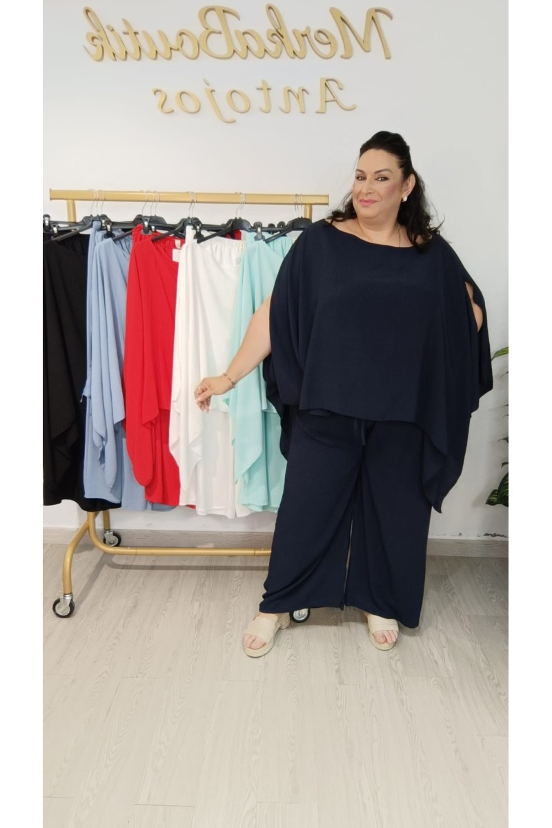 Conjunto Cres Dayana | Conjunto fluido bordado estilo boho