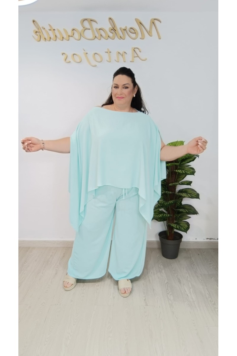 Conjunto Cres Dayana | Conjunto fluido bordado estilo boho