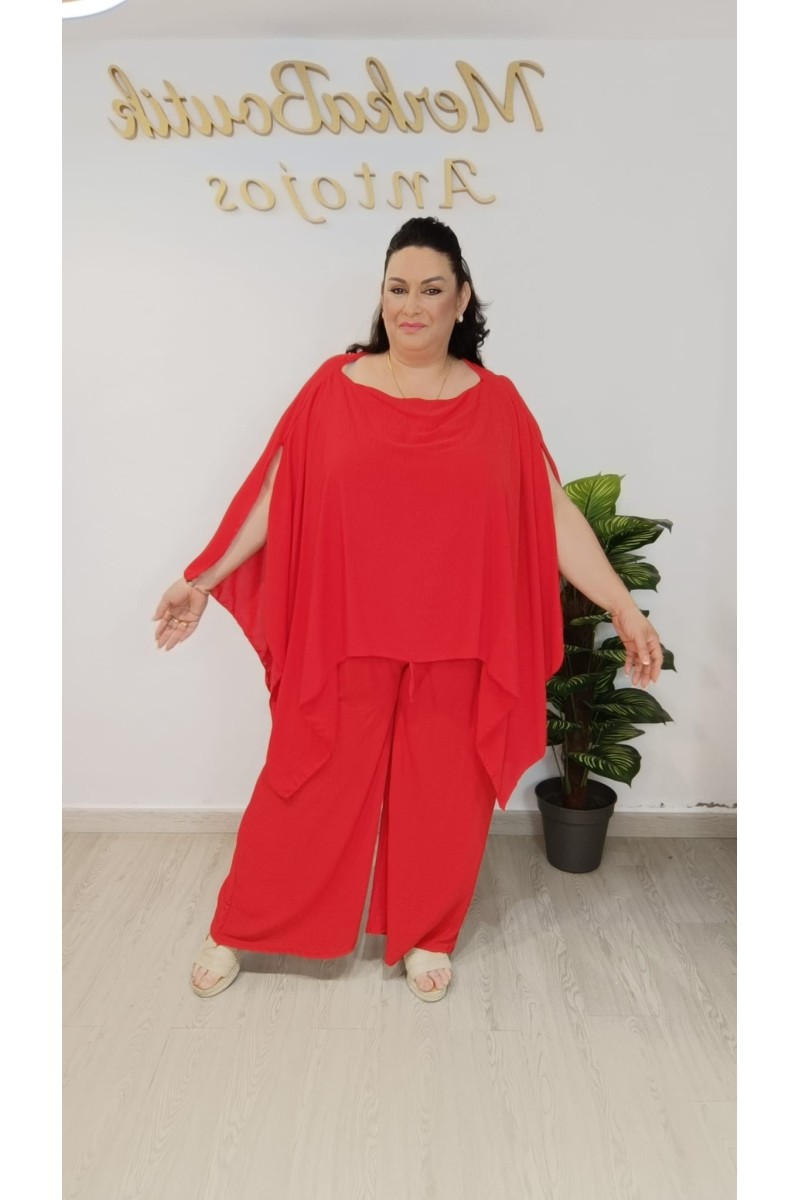 Conjunto Cres Dayana | Conjunto fluido bordado estilo boho