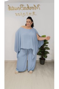 Conjunto Cres Dayana | Conjunto fluido bordado estilo boho