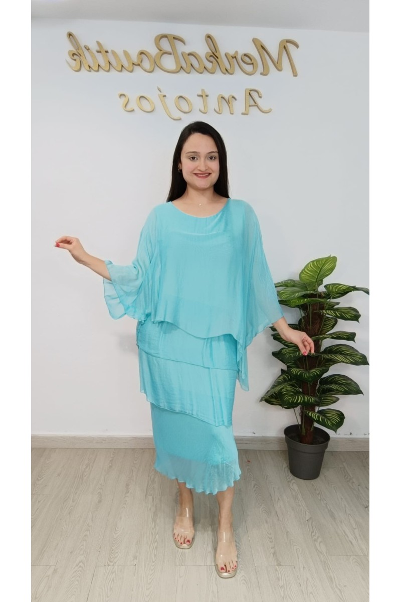 Vestido Seda Belmary - Estampado Floral y Corte Midi | Moda Mujer