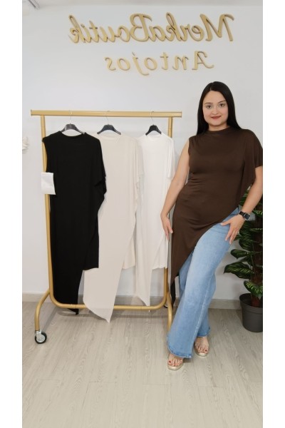 CAMISETA ASIMETRICA MERLINA