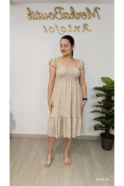 VESTIDO CANELA