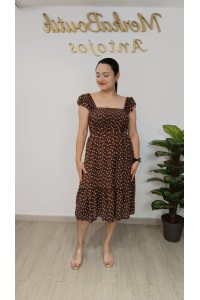 VESTIDO CANELA