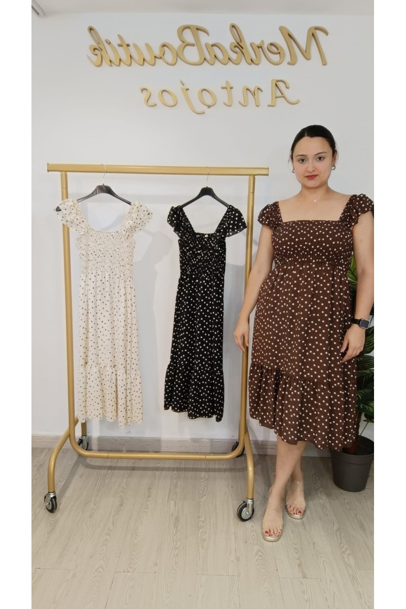 VESTIDO CANELA
