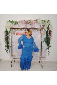 Vestido encaje azucena curvy