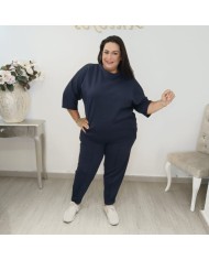 Conjunto Sudadera Oversize y Pantalón Deportivo | Verde Militar Bombacho