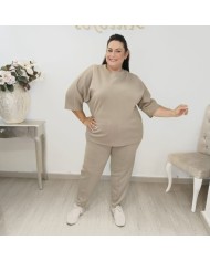 Conjunto Sudadera Oversize y Pantalón Deportivo | Verde Militar Bombacho