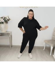 Conjunto Sudadera Oversize y Pantalón Deportivo | Verde Militar Bombacho