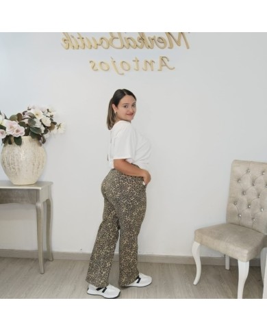 Vaqueros Leopardo Elásticos Irene | Máxima Comodidad y Estilo Vaqueros Leopardo Elásticos Irene | Máxima Comodidad y Estilo