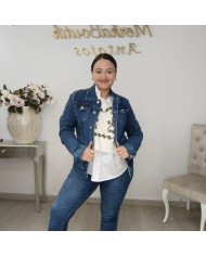 Chaqueta Vaquera Básica Elástica | La Clásica que Combina con Todo