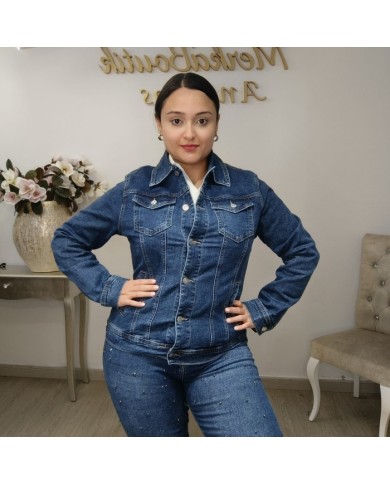 Chaqueta Vaquera Básica Elástica | La Clásica que Combina con Todo