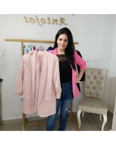 Chaqueta Americana Verano Ligera - Colores Vibrantes Oversize