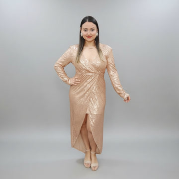 VESTIDO LENTEJUELAS