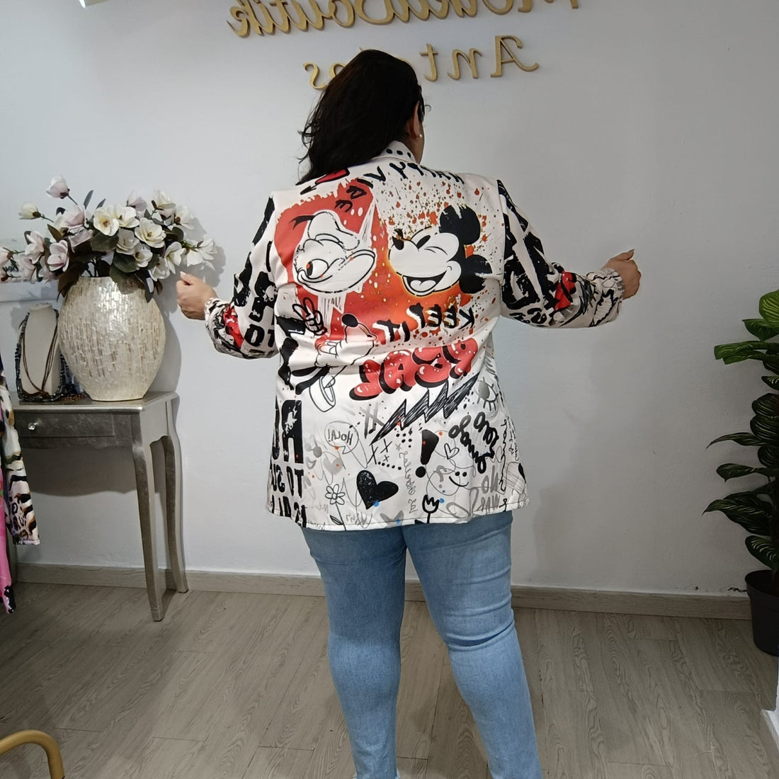 CHAQUETA AMERICANA DIVERTIDA DONALS