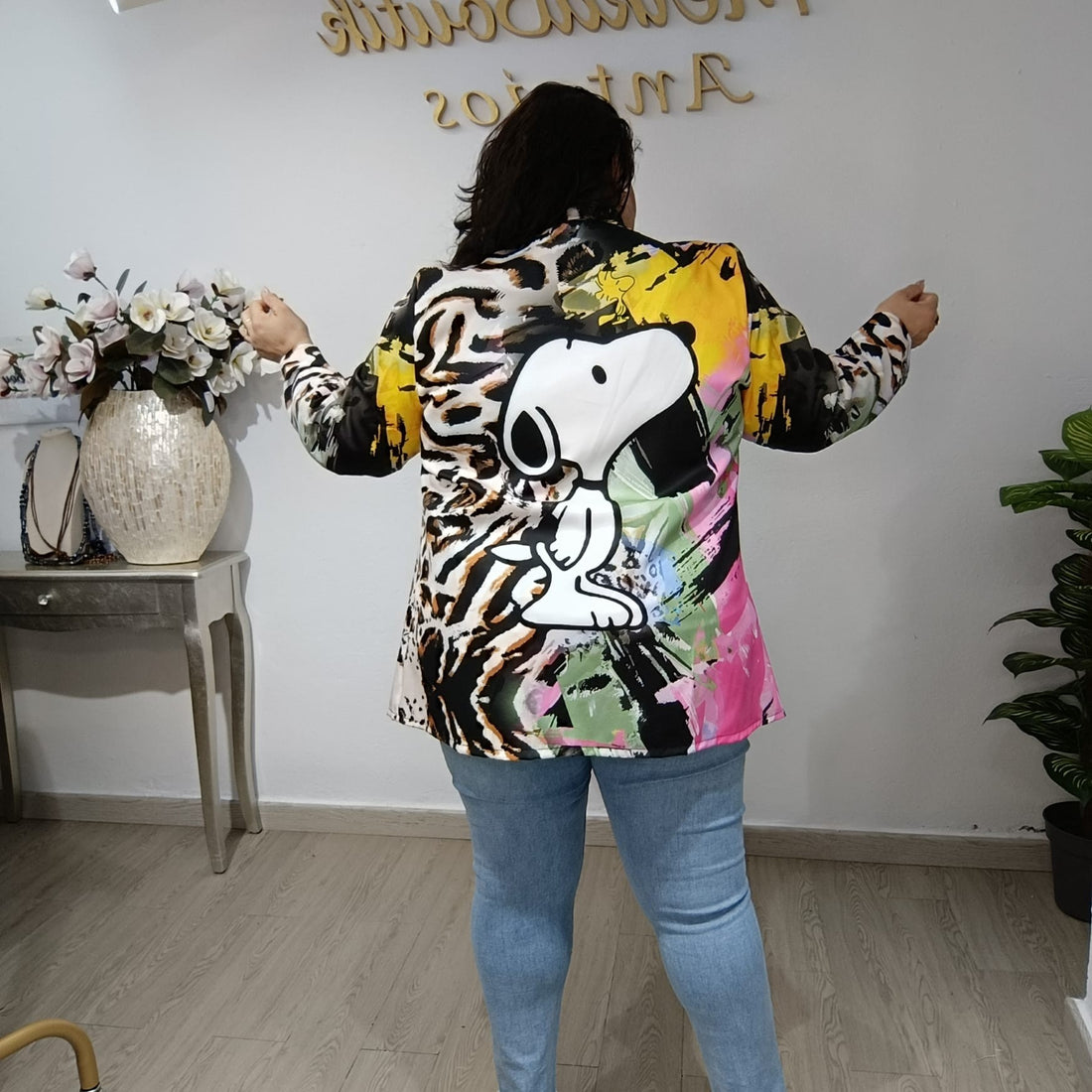 CHAQUETA AMERICANA DIVERTIDA SNOOPY
