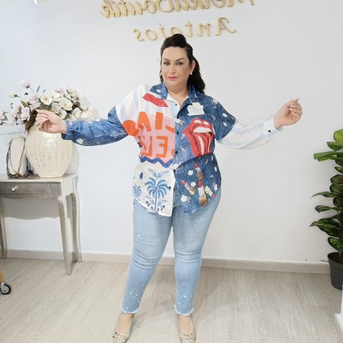 CAMISA LINO CIAO BELLA