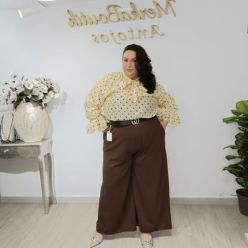 PANTALON CREPE PATA ANCHA ESTHER