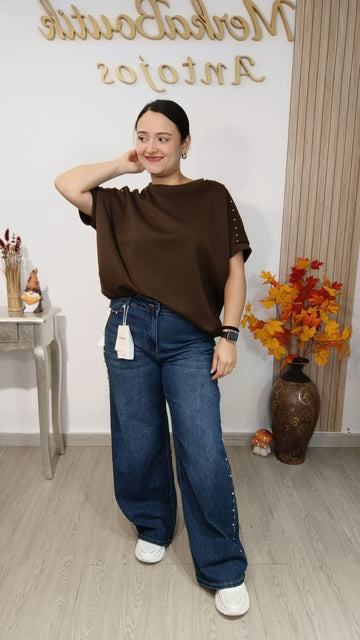 Pantalón Vaquero Tachuelas Aguirre