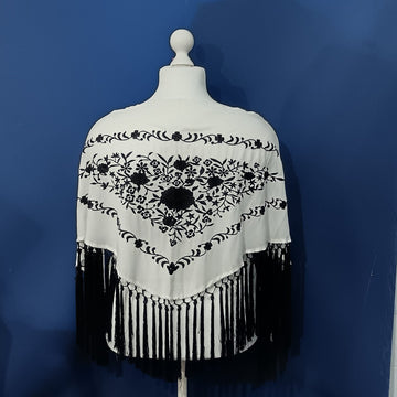 MANTON VERA FLECO NEGRO