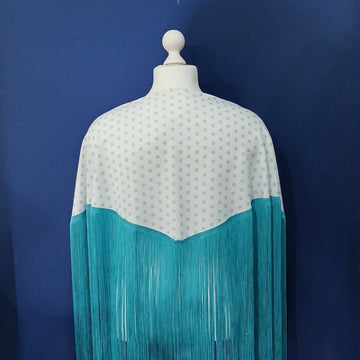 MANTON TURQUESA LUNAR