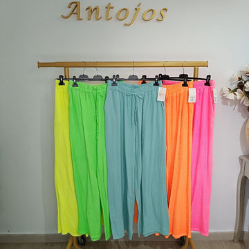 PANTALON BAMBULA CURVY FLUOR