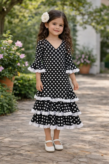VESTIDO OLIVIA LUNAR NIÑA