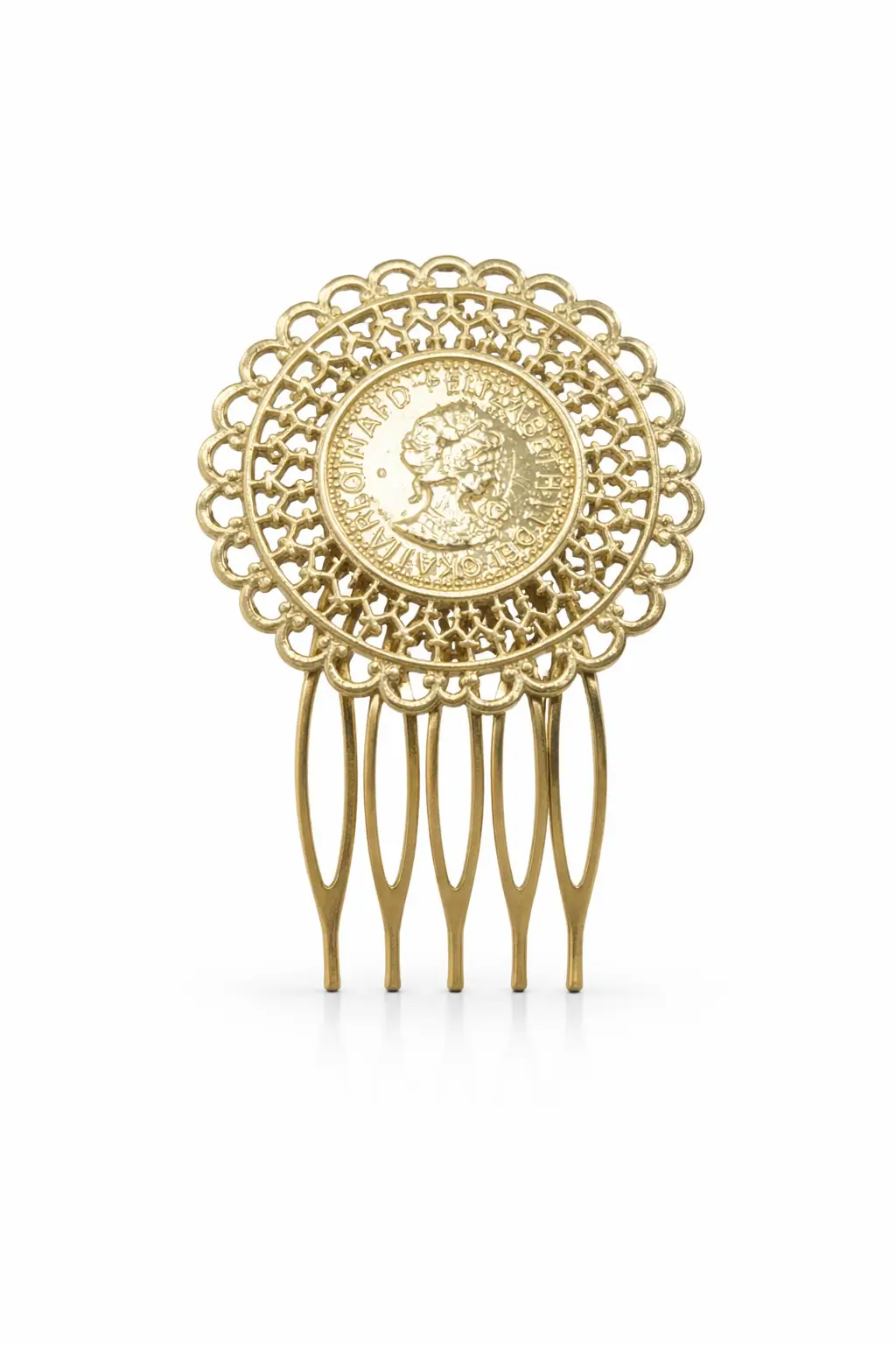 PENIA MONEDA DORADA FLAMENCA
