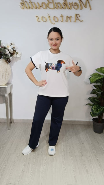 CAMISETA PERRITO BALI
