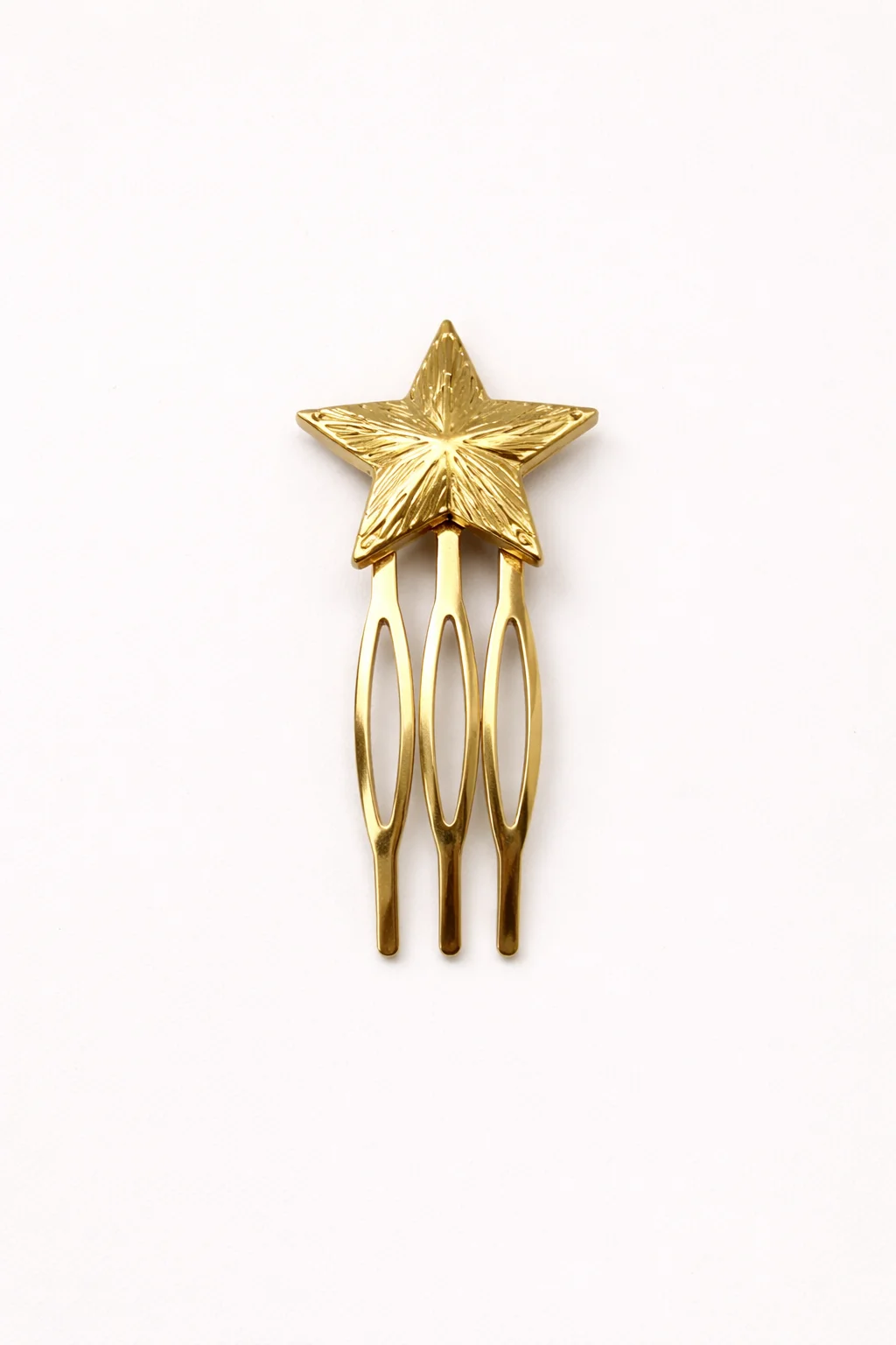 PEINA ESTRELLA DORADA ELEGANTE