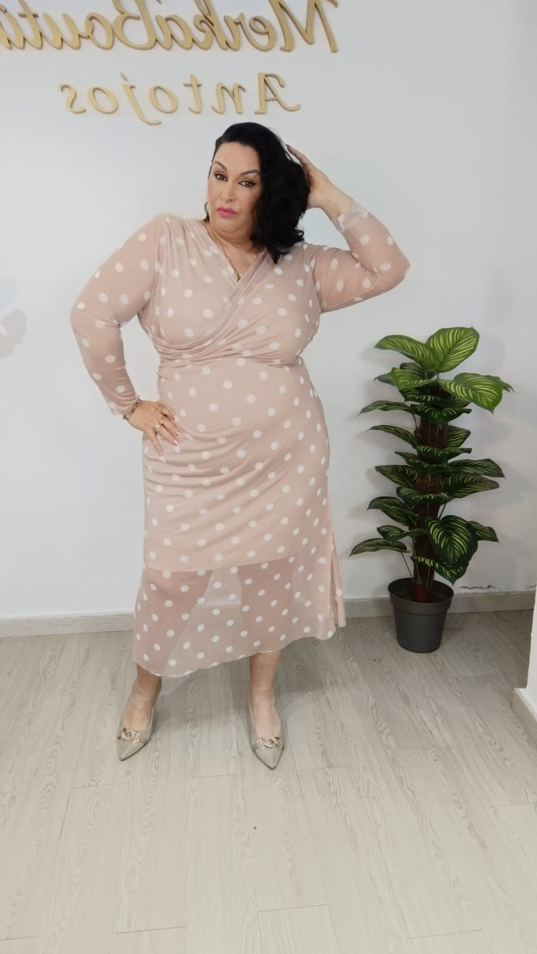 VESTIDO GASA LUNAR